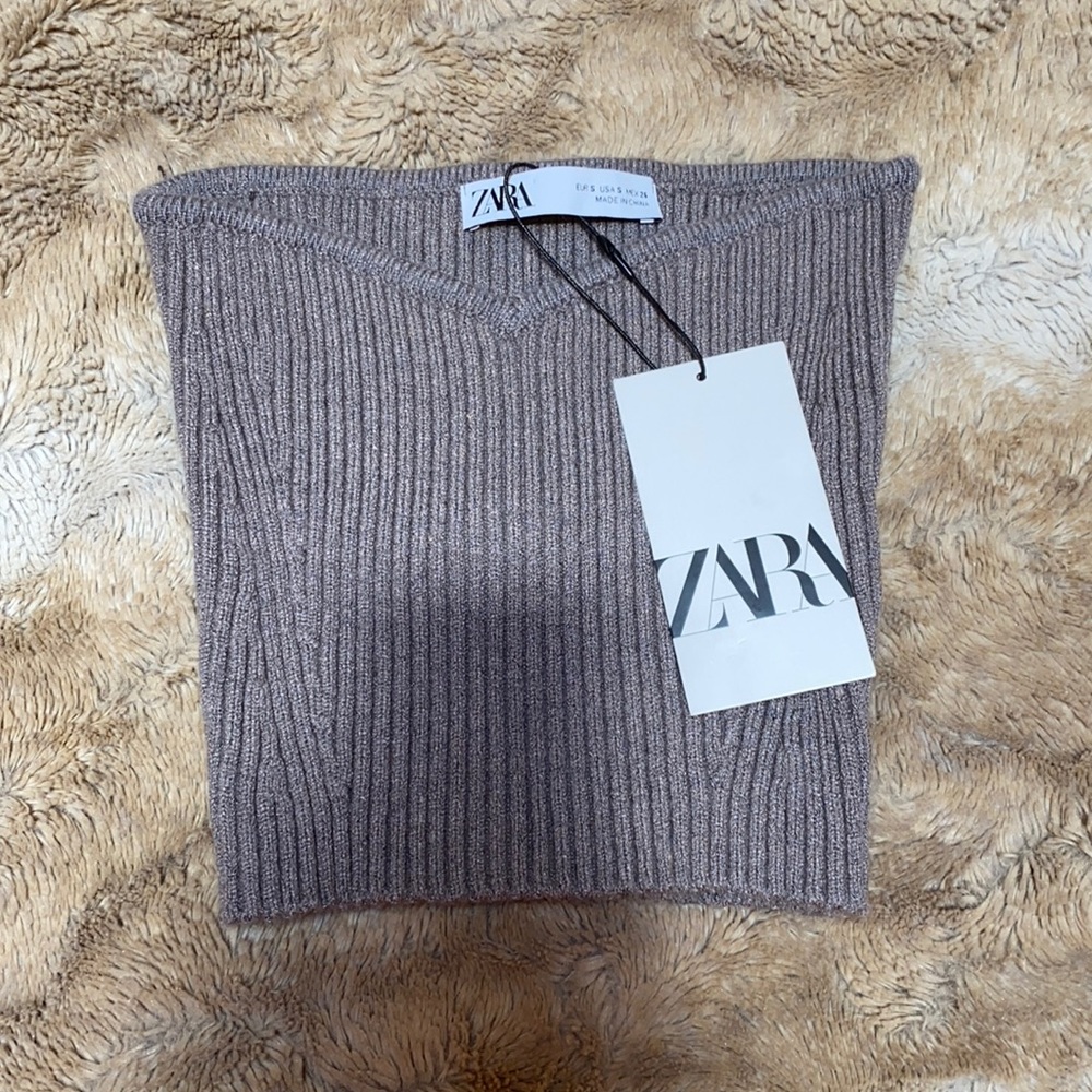 Zara Knit Crop Top